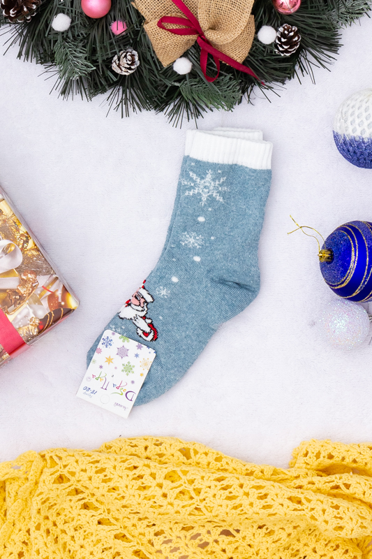 Шкарпетки дитячі "Новорічні" (зима)